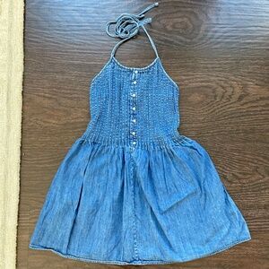 Gap Pintucked Denim Dress, Small